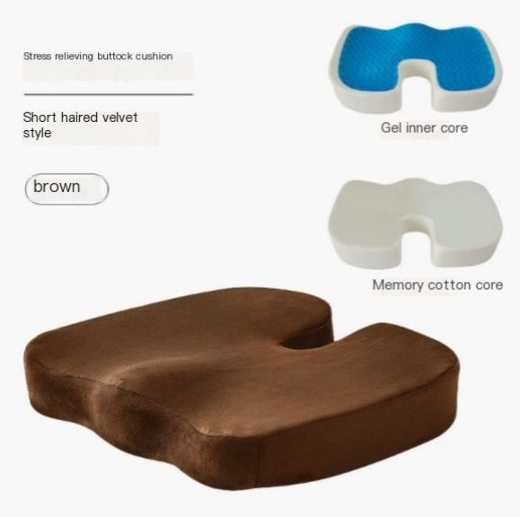 Memory Foam Orthopedic Seat Cushion